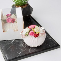 Çiçekli Dekoratif Kokulu Sabun