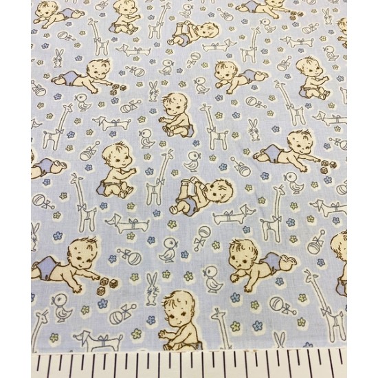 Mavi Bebe Poplin Kumaş Mavi Bebe Poplin Kumaş