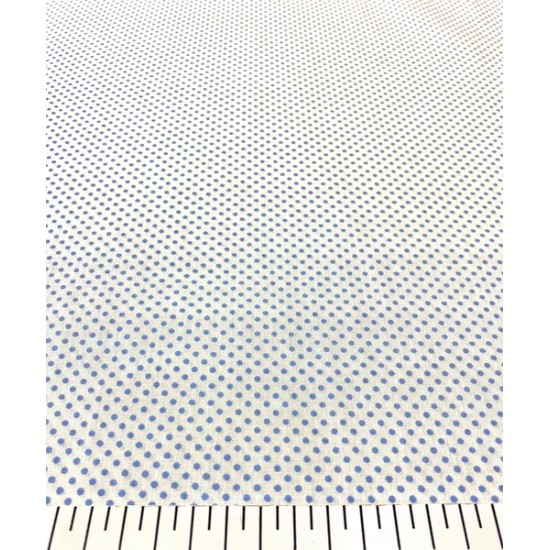 Mavi Nokta Poplin Kumaş Mavi Nokta Poplin Kumaş