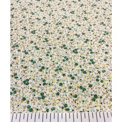 Yeşil Çıtır Gül Poplin Kumaş Yeşil Çıtır Gül Poplin Kumaş
