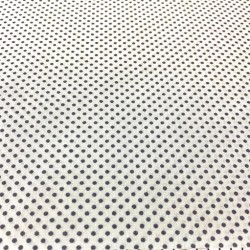 Gri Nokta Poplin Kumaş