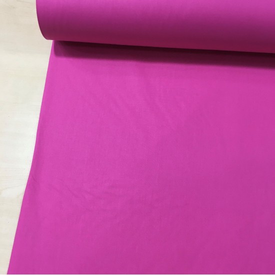 Fuşya Poplin Kumaş