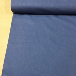 İndigo Poplin Kumaş