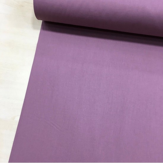 Koyu Gül Poplin Kumaş