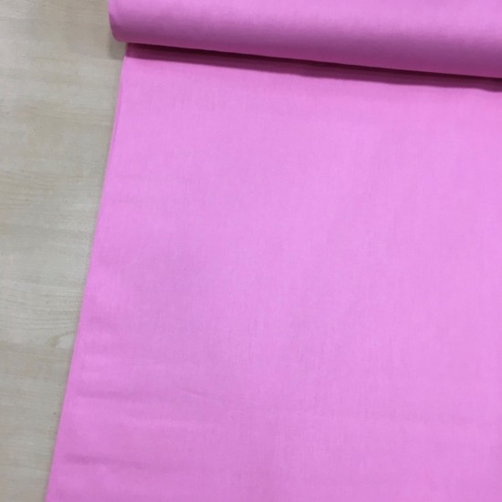 Pembe Poplin Kumaş