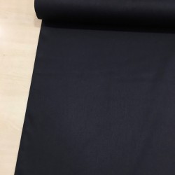 Siyah Poplin Kumaş