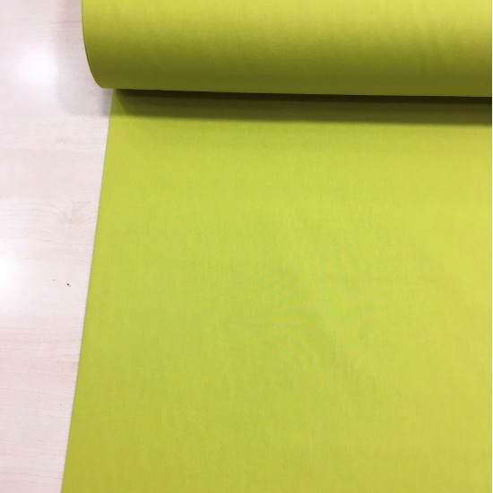Yağ Yeşili Poplin Kumaş