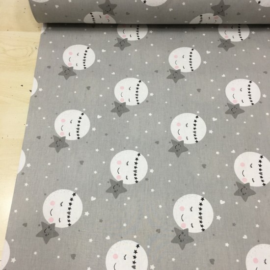 Dolunay Poplin Kumaş