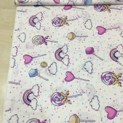 Lolipop Poplin Kumaş