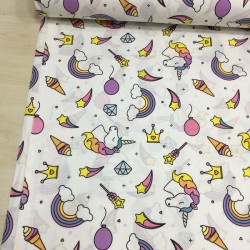 Unicorn Poplin Kumaş