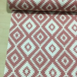 Koyu Pudra İkat Duck Bezi