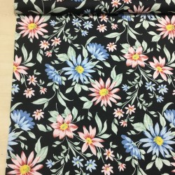 Kara Mavi Çiçek Duck Bezi