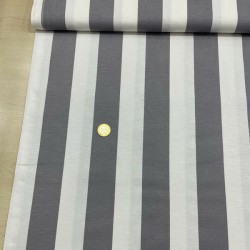 Beyaz Gri Çizgi Duck Bezi