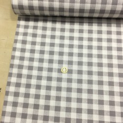 Gri Şeffaf Kareler Duck Bezi