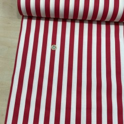 Kırmızı Çizgiler Duck Bezi