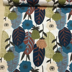 Petrol Büyük Yapraklar Duck Bezi