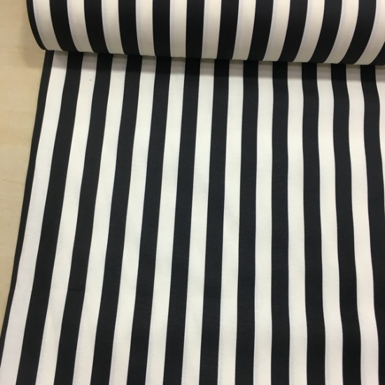 Siyah Çizgiler Duck Bezi