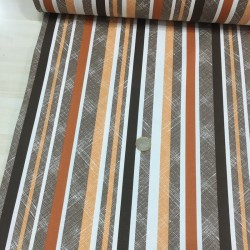 Kiremit Gri Çizgiler Duck Bezi