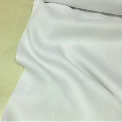 Simli Beyaz Gardenya Kumaş