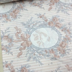 Gül Kurusu Aynalı Serçe Poplin Kumaş