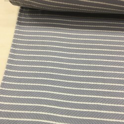 Balık Sırtı Koyu Gri Örgü Pike