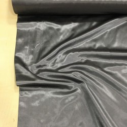 Antrasit Gri Parlak Pamuk Saten