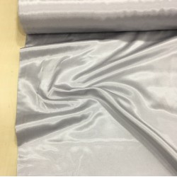 Gri Parlak Pamuk Saten