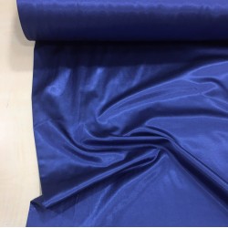 İndigo Parlak Pamuk Saten