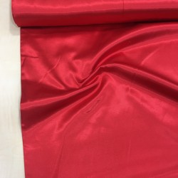 Kırmızı Parlak Pamuk Saten