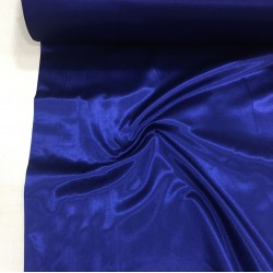 Lacivert Parlak Pamuk Saten