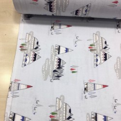 Mavi Kabile Pazen Kumaş