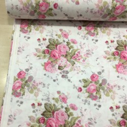 Pembe Gül Pazen Kumaş