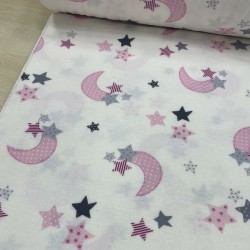 Pembe Ay Pazen Kumaş