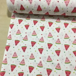 Dilim Karpuz Müslin Kumaş