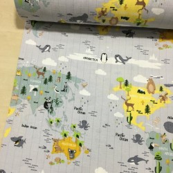 Gri Keşif Müslin Kumaş