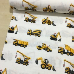 İş Makinaları Müslin Kumaş