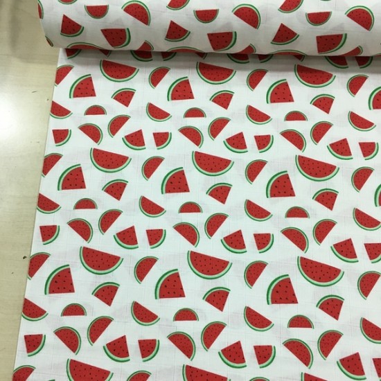 Karpuz Müslin Kumaş
