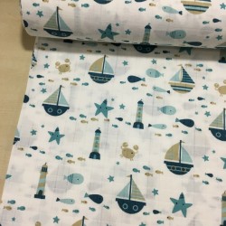 Kayık Müslin Kumaş