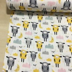 Sarı Kuzu Müslin Kumaş