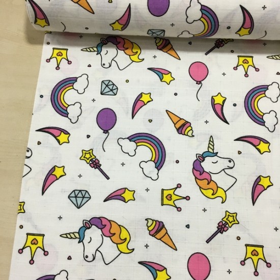 Unicorn Müslin Kumaş